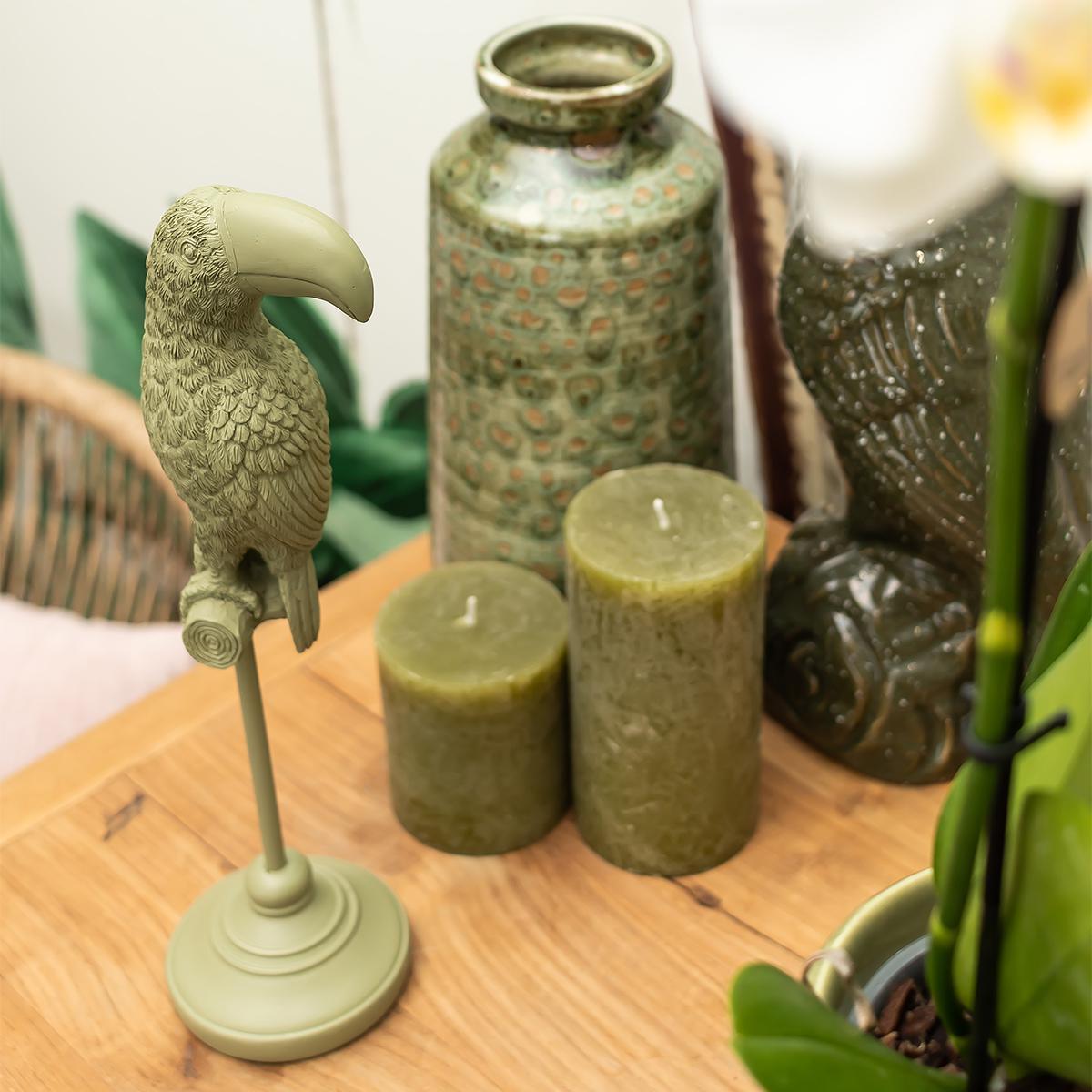 Kolibri Home | Ornament - Decoratie beeld Toucan - Green