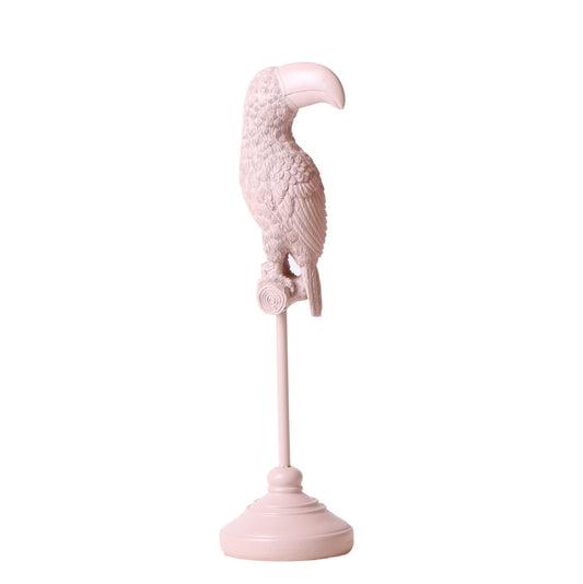 Kolibri Home | Ornament - Decoratie beeld Toucan - Nude