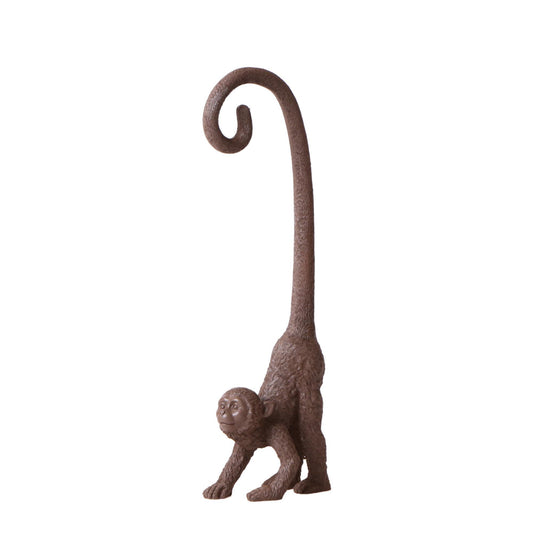 Kolibri Home | Ornament - Decoratie beeld Monkey long tail - Brown